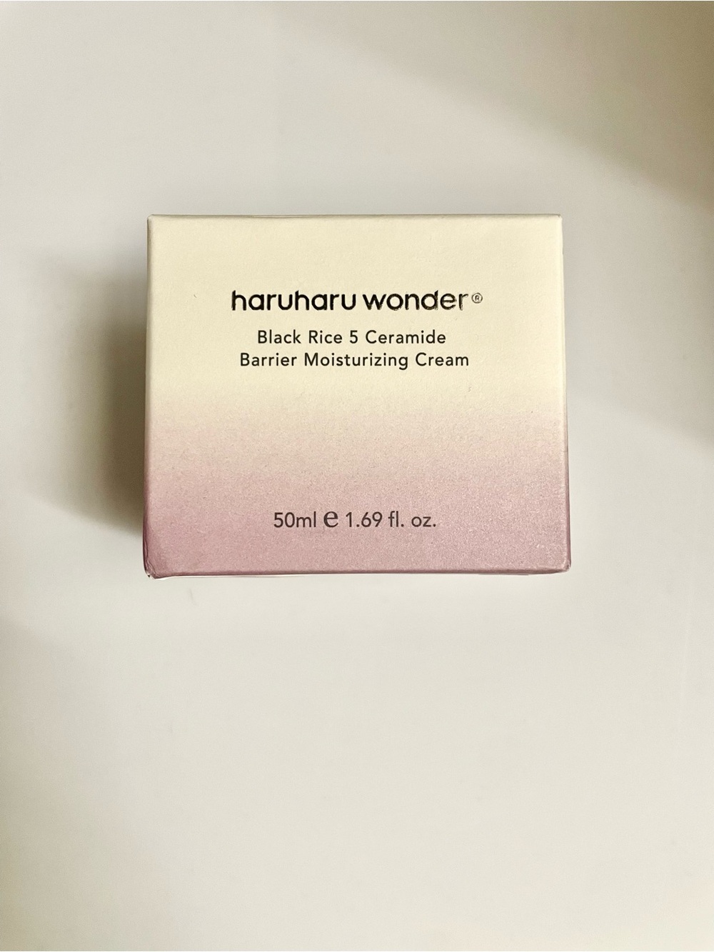 Haruharu Wonder Black Rice 5 Ceramide Moisturizing Cream NEW!
